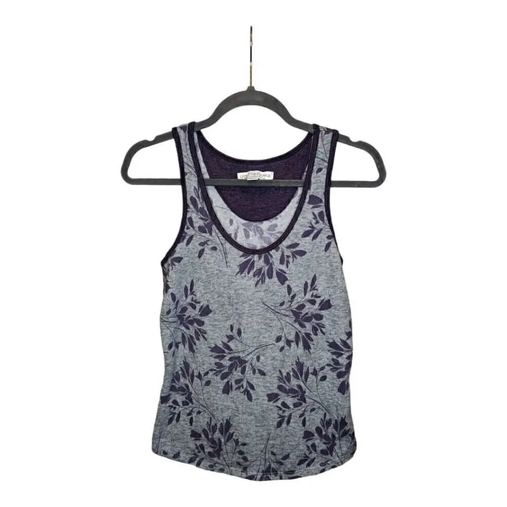 Karen Neuburger Live Love Lounge Floral Tank Top